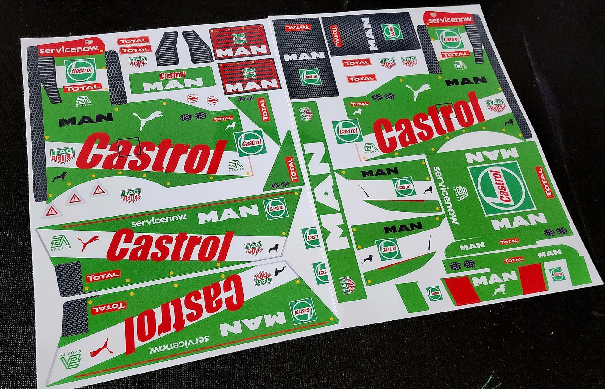 CASTROL EURO RACING TRUCK SET TCS