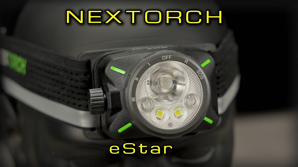 Die EDC Kopflampe die man für jede Krise haben muss Nextorch - Dualfuel-Power mit der eStar!