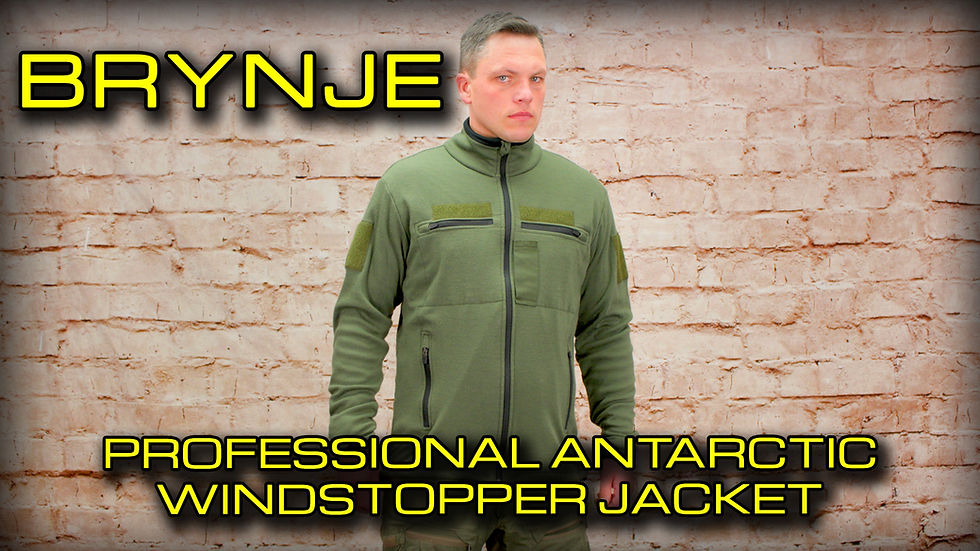 Brynje Professional Antarctic Windstopper Jacket - Mit Netz und doppeltem Boden