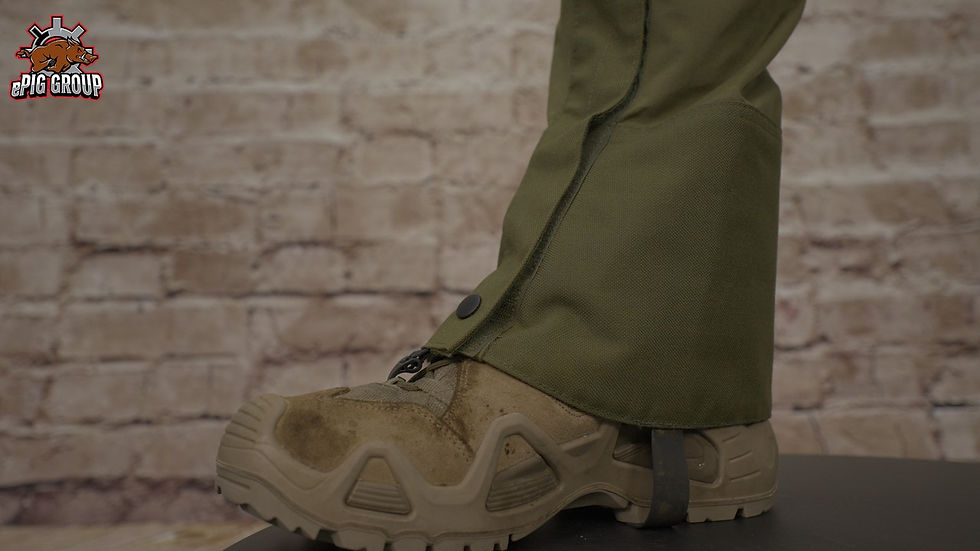 OTTE Gear Gaiter Material Unterschiede