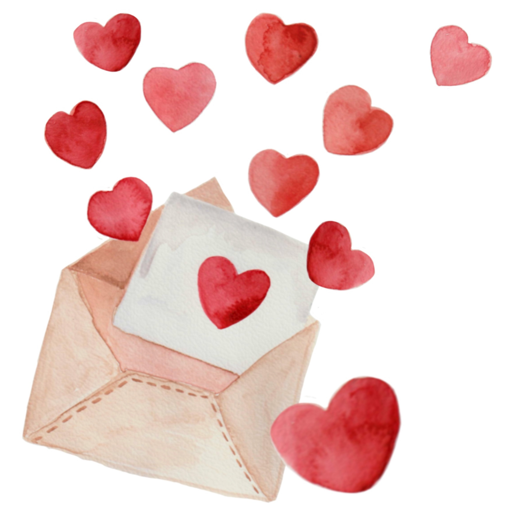 Cartes de vœux cœur