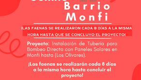 Instalación de Tubería para Bombeo Solar hacia Monfi - Los Olivares (Más de 1 km financiado por los vecinos).