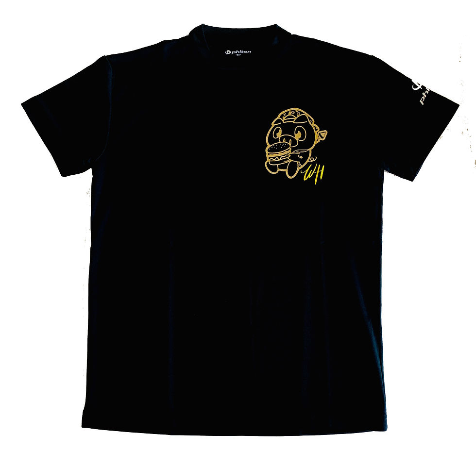 ワイルドホーク限定Ｔシャツ Black/Gold