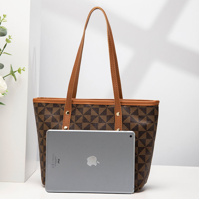 Thumbnail: Women's bag bag women's 2023 new embossed floral handbag shopping bag versatile 