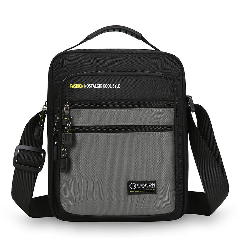Thumbnail: Men Crossbody Bag Single Shoulder Bags Big Capacity Storage Bag Fashion Multi-Po
