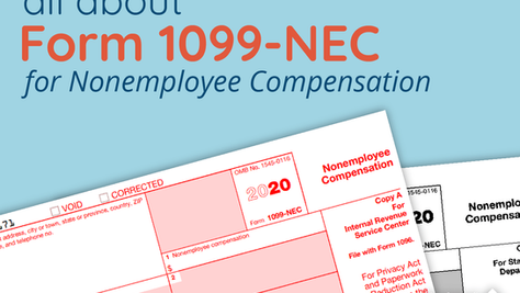 Form 1099-NEC is making a come back