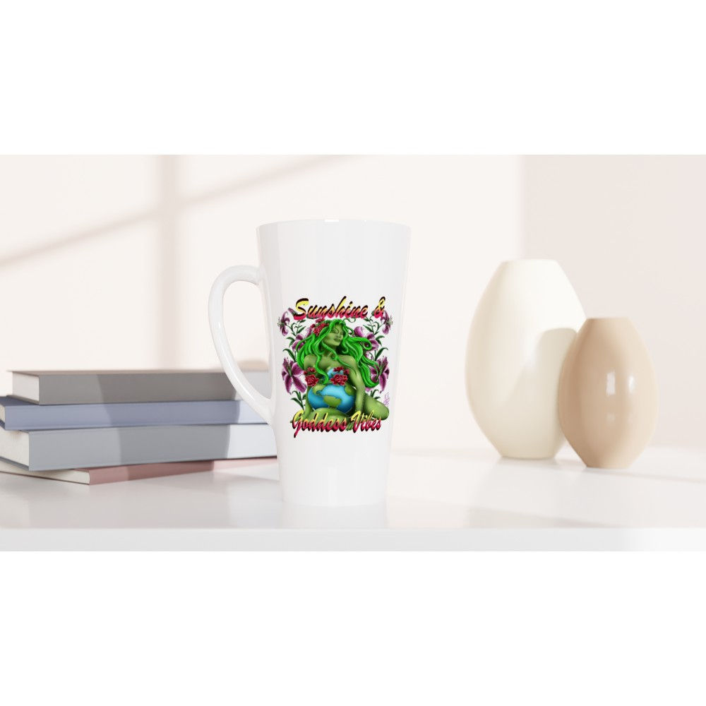 Goddess Vibes Latte 17oz Ceramic Mug