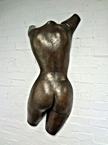 bronze textured body casting
