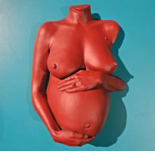 pregnancy casting body casting with angelcasts in manchester