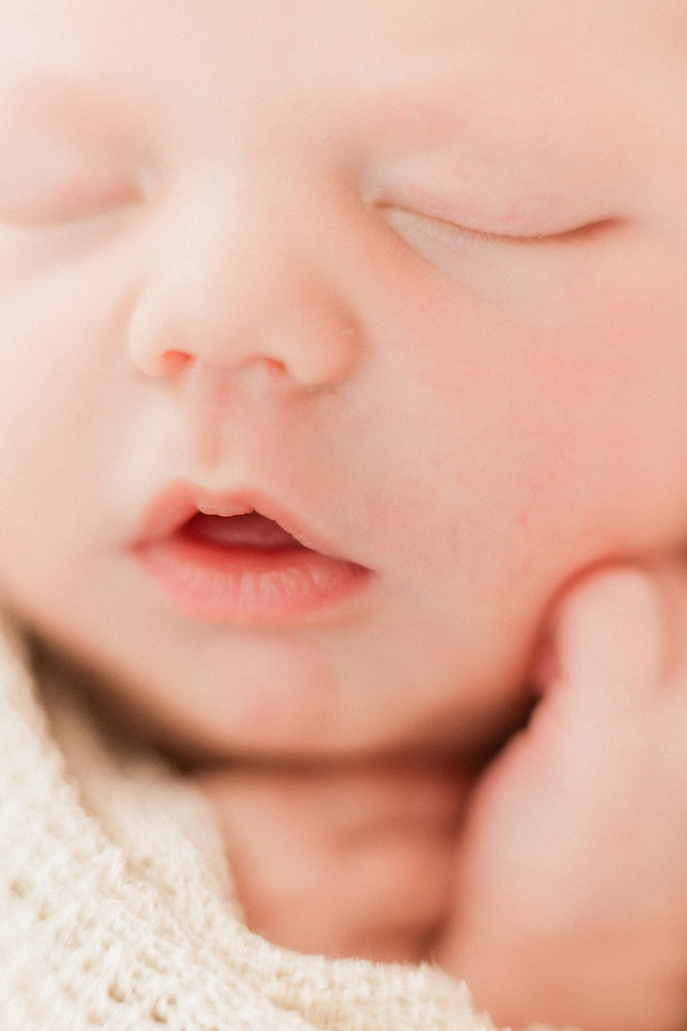 Newborn baby sleeping