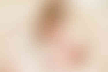 Big sister and baby yawning