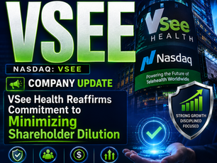 $VSEE VSee Health Reaffirms Commitment to Minimizing Shareholder Dilution