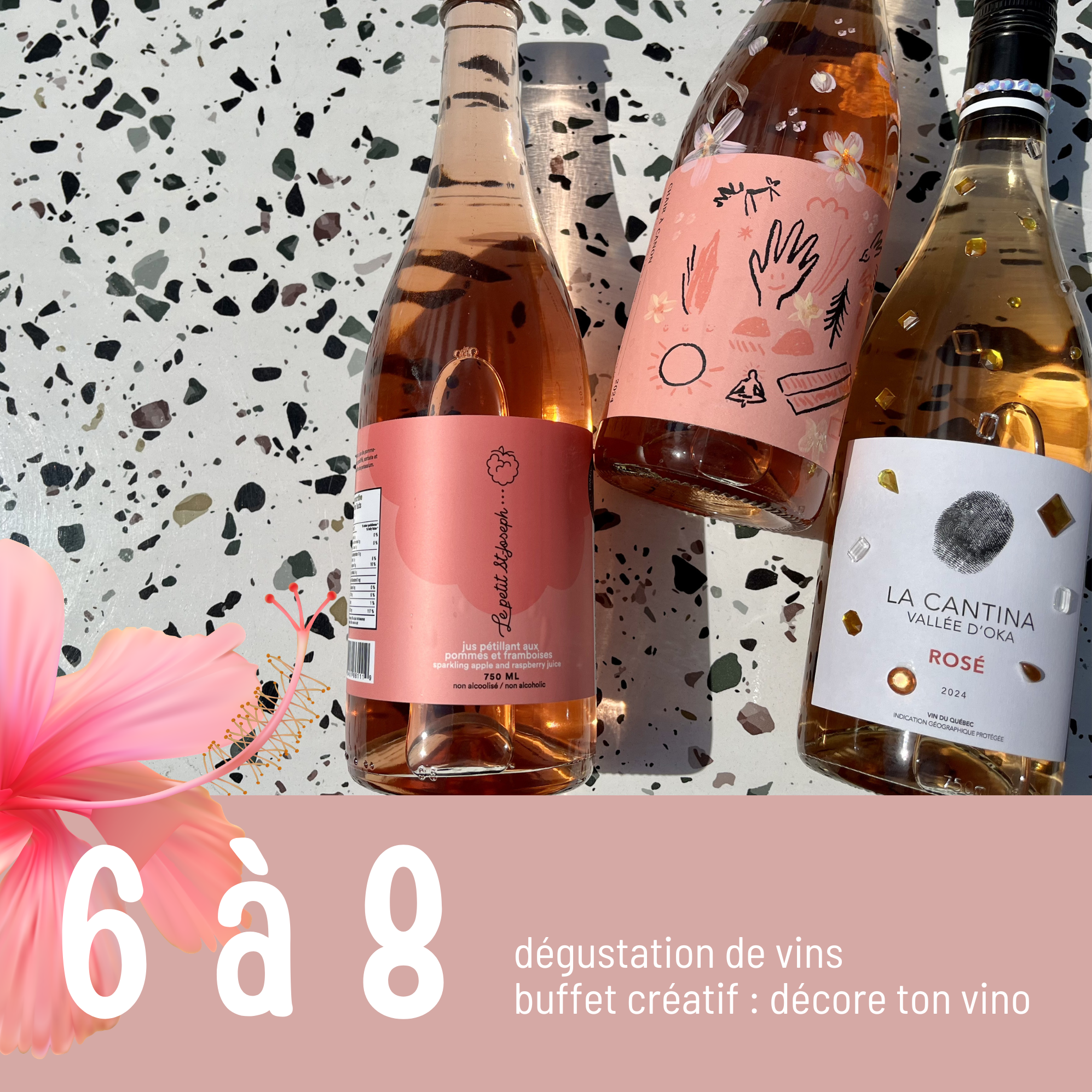6 à 8 : girl club vino