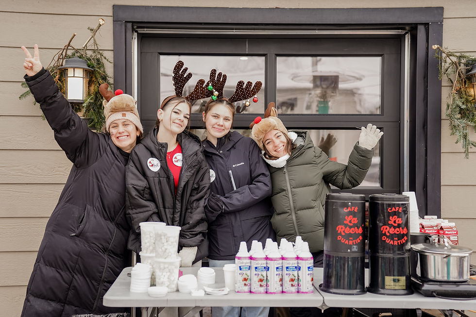 Bar à chocolat chaud