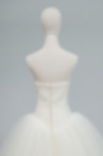 Thumbnail: Back bodice view of Vera Wang Bride Wars wedding dress