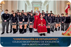 With immense joy, 27 students and 11 parents from our school received the Sacrament of Confirmation