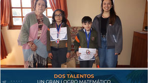 DOS TALENTOS, UN GRAN LOGRO MATEMÁTICO