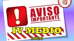 Mensaje motivacional para nuestros alumnos de Cuarto Medio