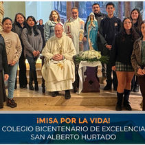 Participación de nuestro colegio en la Misa por la Vida en la Catedral de Linares