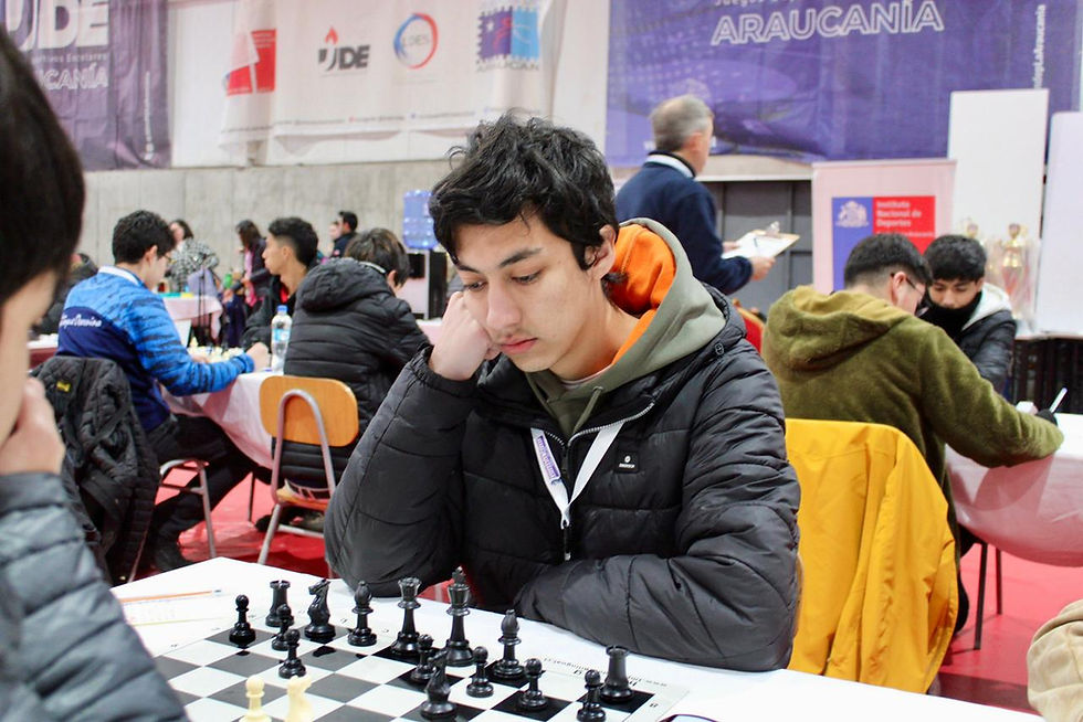 DESTACADO ESTUDIANTE PARTICIPA EN SUDAMERICANO ESCOLAR DE AJEDREZ