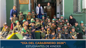 Pequeños corazones, grandes valores: párvulos comparten con Carabineros en su aniversario