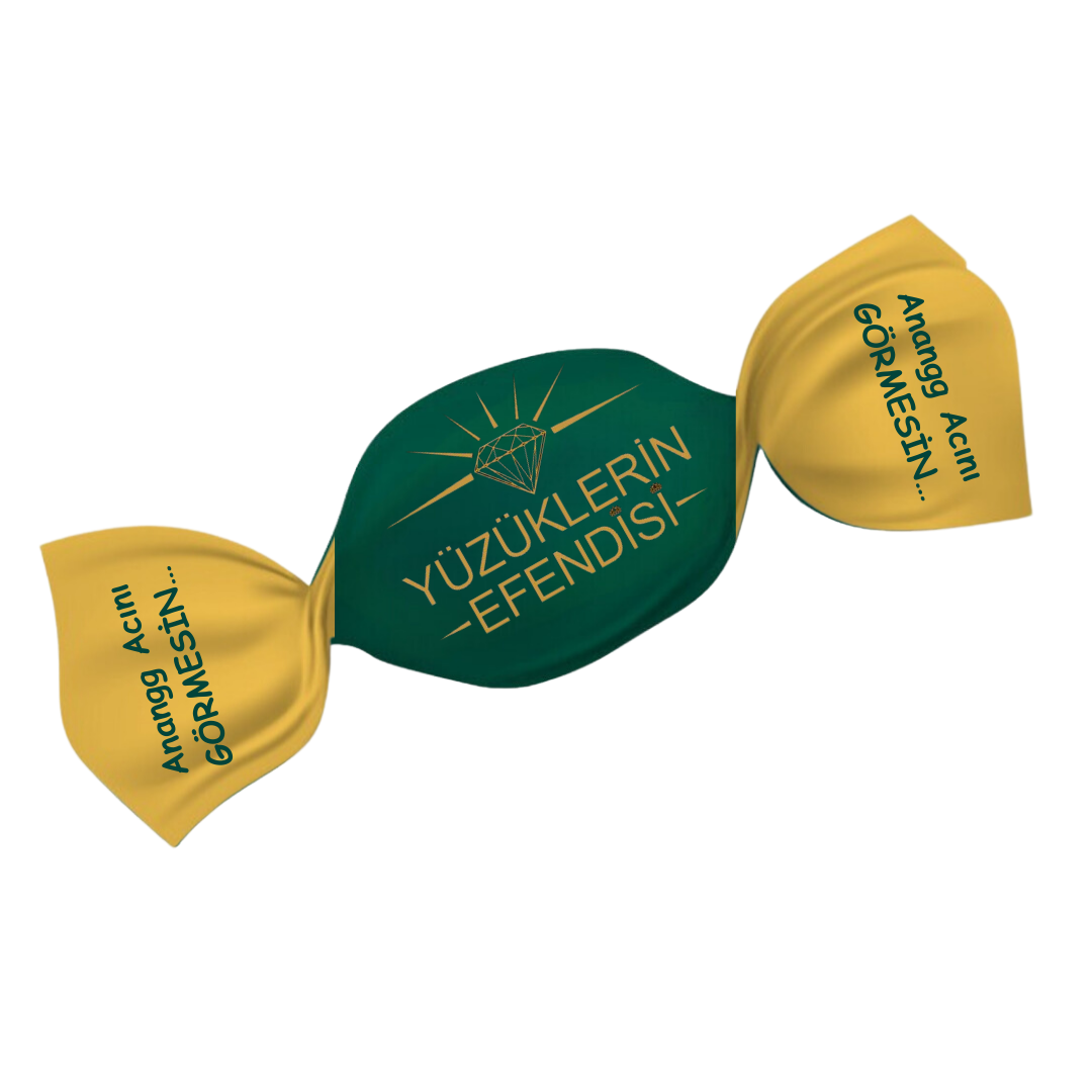 Meyveli Logo Baskılı Bonbon Şeker