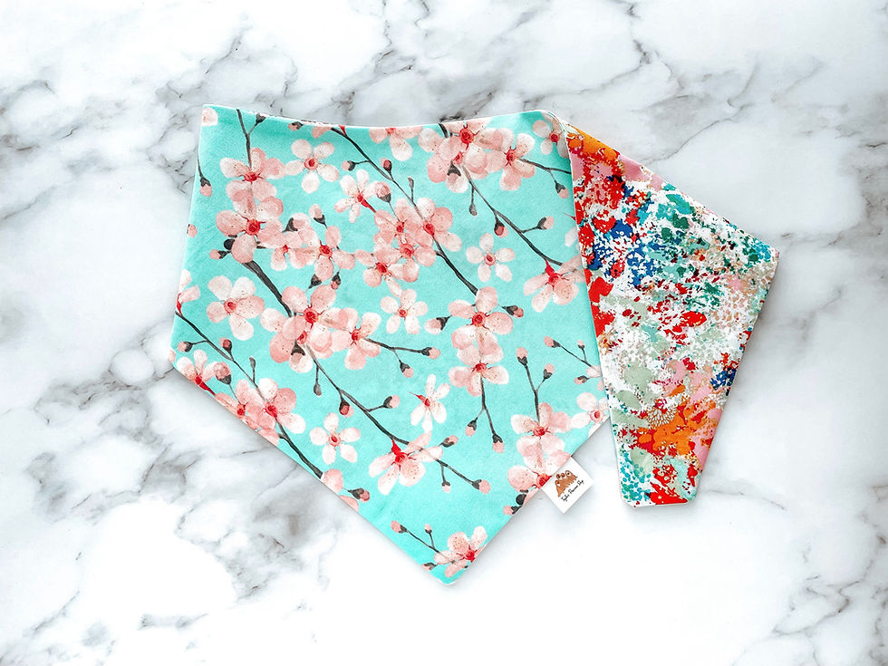 Cherry Blossom Dog Bandana