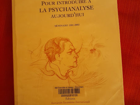 "Pour introduire à la psychanalyse aujourd'hui" de Charles Melman