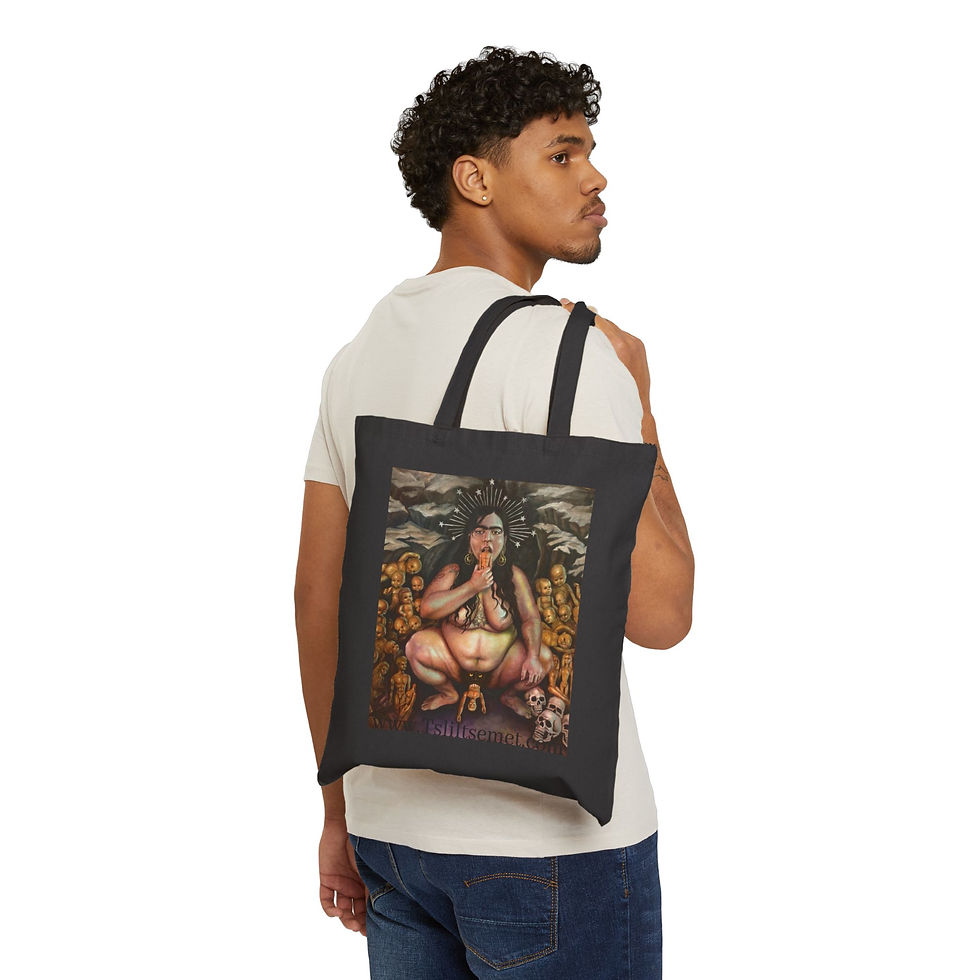 Thumbnail: Cotton Canvas Tote Bag