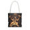 Thumbnail: “The Fire Dancer” &  “Shabbat Shalom” Tote Bag