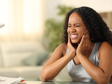 patient with jaw pain in physio pattern Manchester