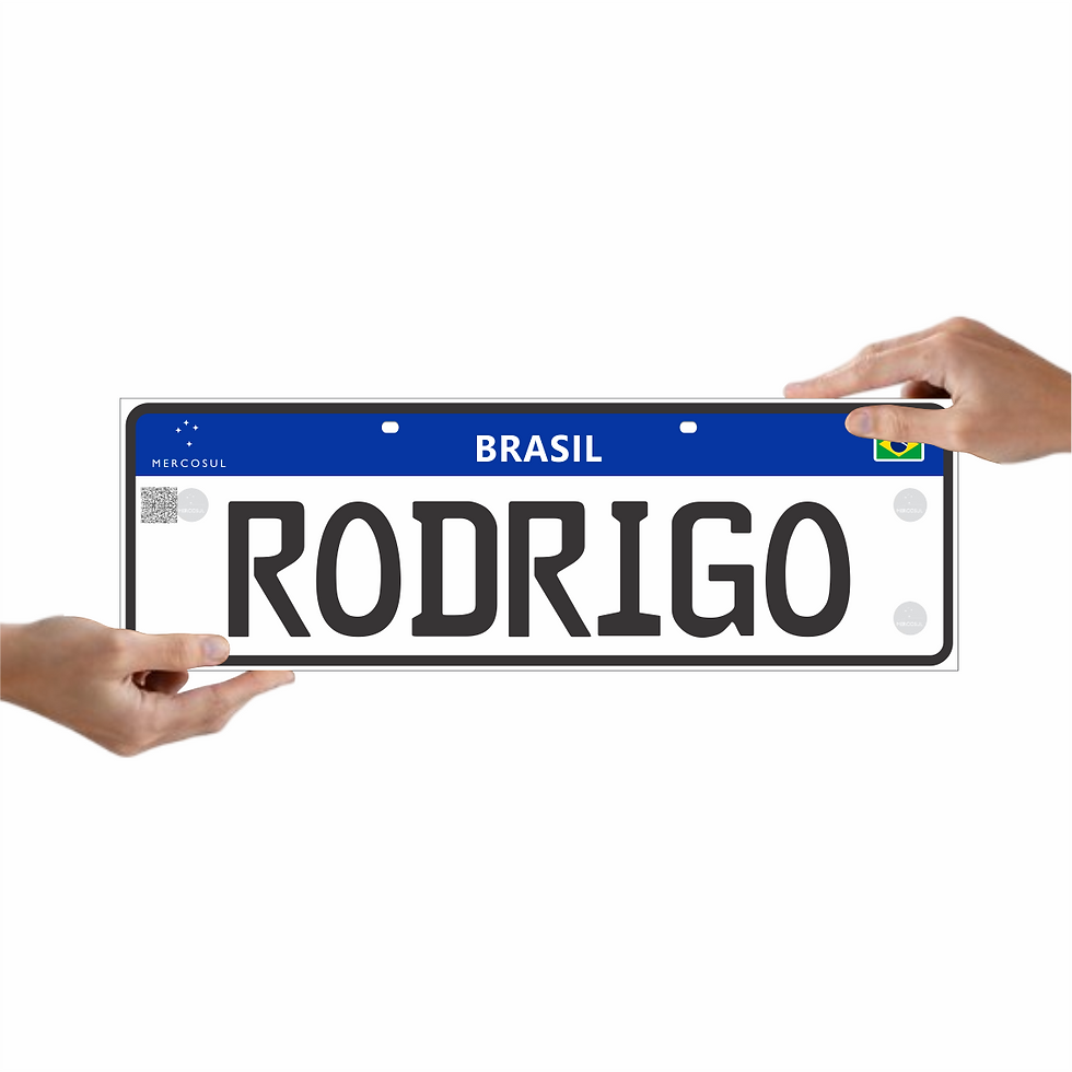 Miniatura: Placa Pvc Personalizada Carro Motocicleta Bike Informativa