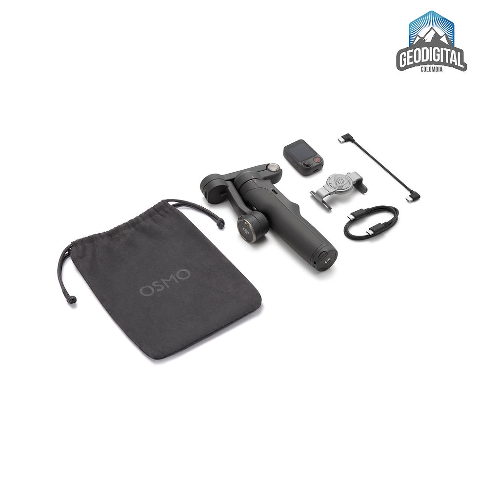 Miniatura: Contenido de la caja DJI Osmo Mobile 8P Standard Colombia accesorios incluidos DJI Colombia