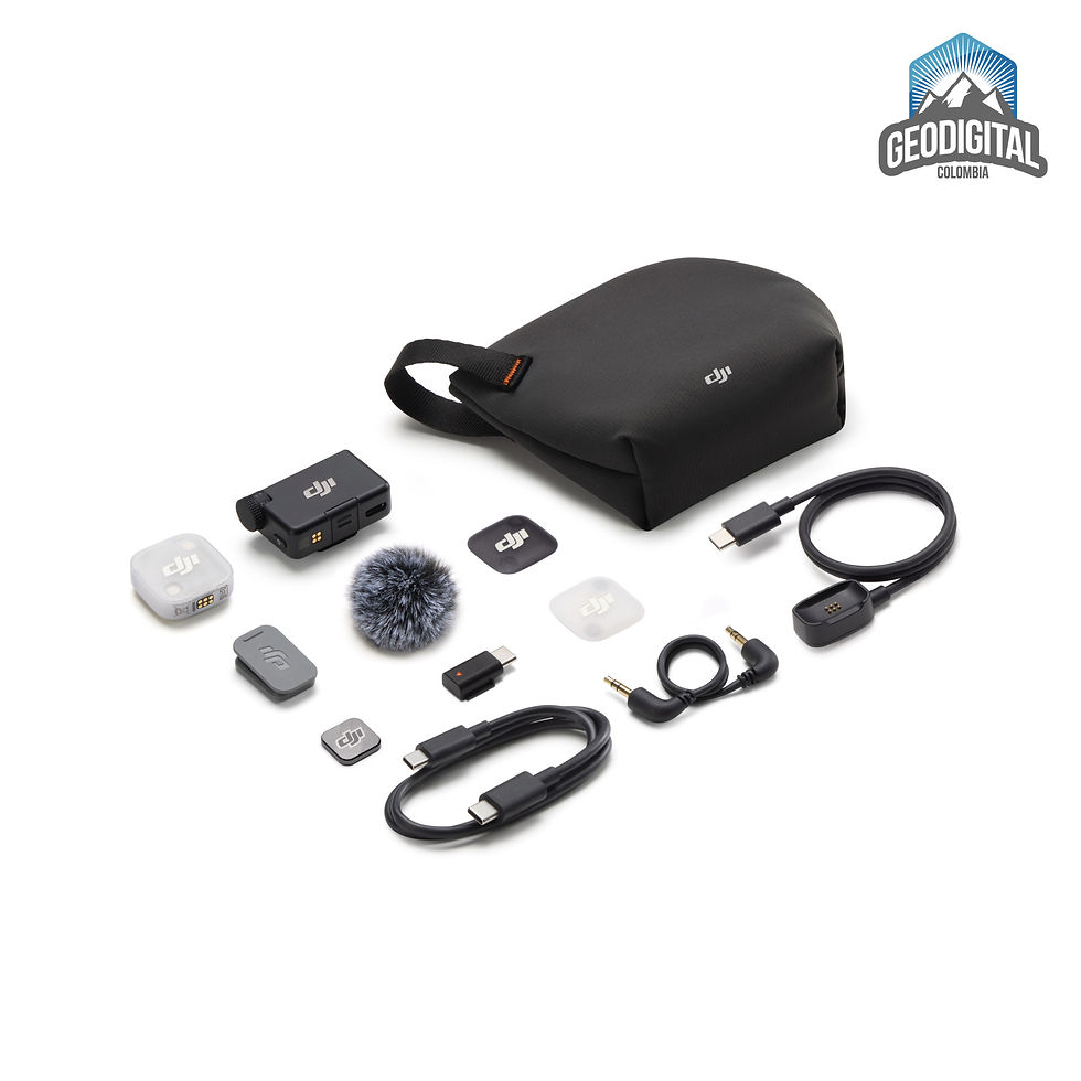 dji mic mini 2 1tx 1rx dji colombia micrófono inalámbrico con receptor tienda dji cali