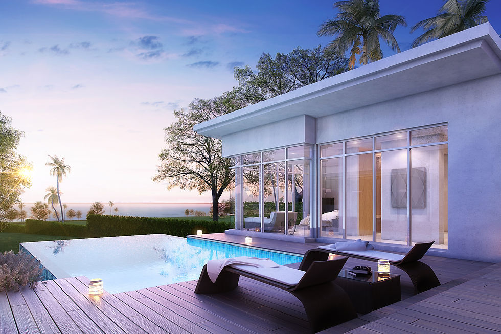 pool deck