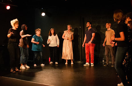 Concert de l'atelier Impro vocale a cappella et polyphonies du Labo de création vocale au Fil à Plomb, Toulouse