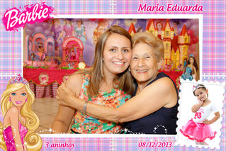 3° aninho da Maria Eduarda - Barbie