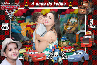 Carros da Disney - Felipe 4 anos