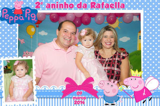 2° aninho da Rafaella - Tema Peppa Pig