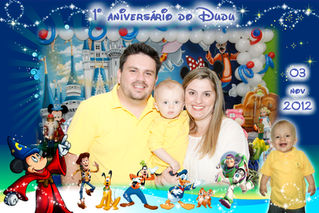 Dudu - Parada Disney - 1 aninho