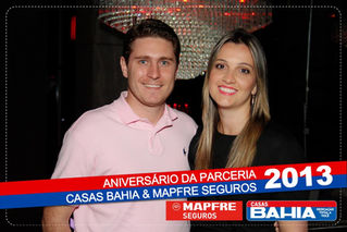Aniversário da Parceria Casas Bahia e Mapfre Seguros