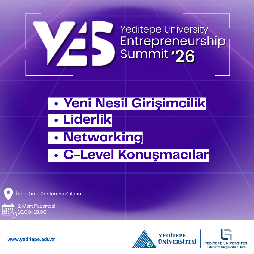 Yeditepe Entrepreneurship Summit'26