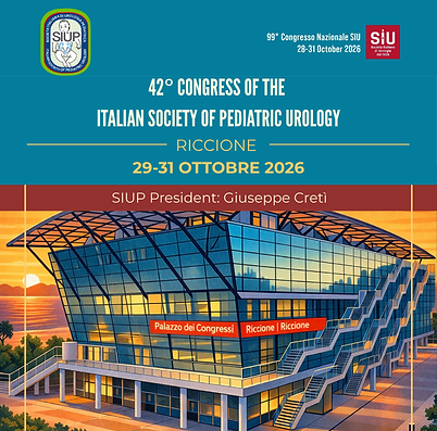 42° Congress of the Italian Society of Pediatric Urology
