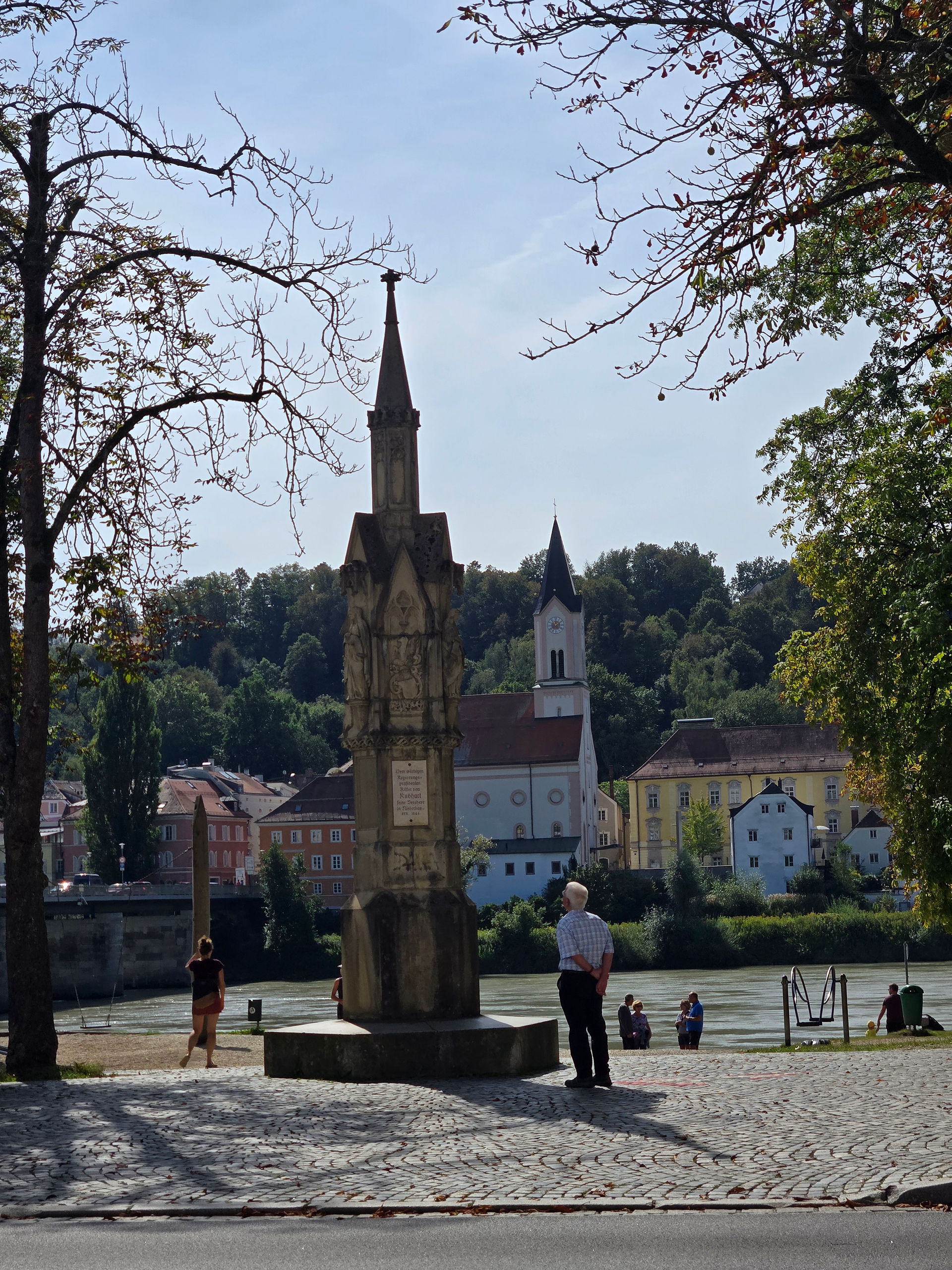 Along the Danube in Passau