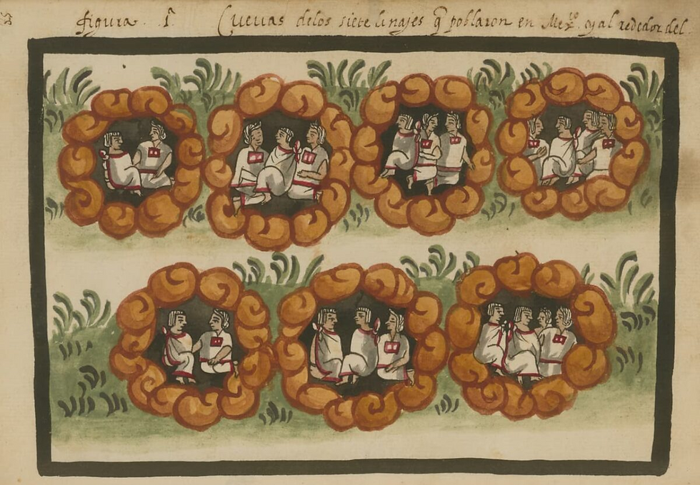 1. Las siete cuevas.