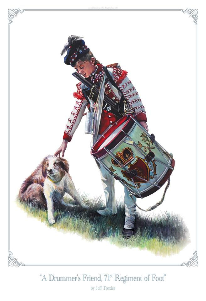 "A Drummers Friend, 71st Regiment of Foot"