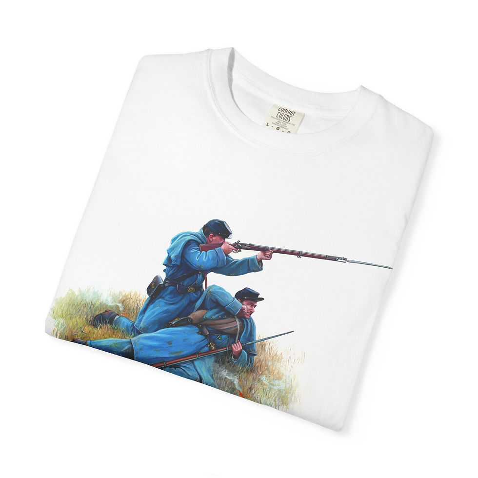 Thumbnail: Fredericksburg 1862 Unisex Garment-Dyed T-shirt