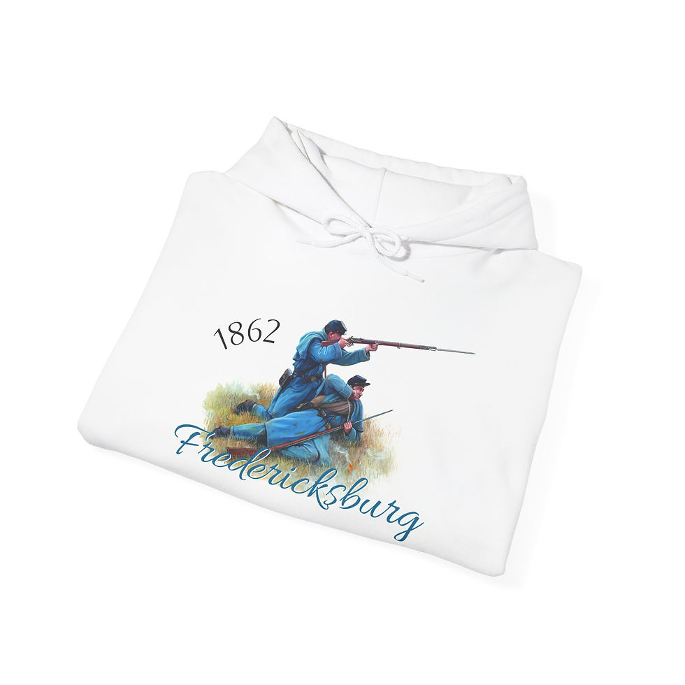 Thumbnail: Civil War Fredericksburg Hoodie Sweatshirt, Unisex Pullover
