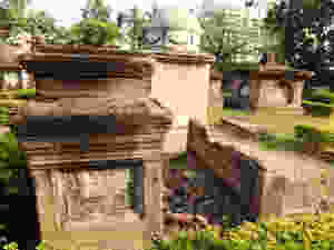 graves of the cemetery