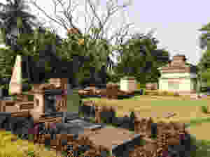 Glimpse of Chinsurah Dutch Cemetery